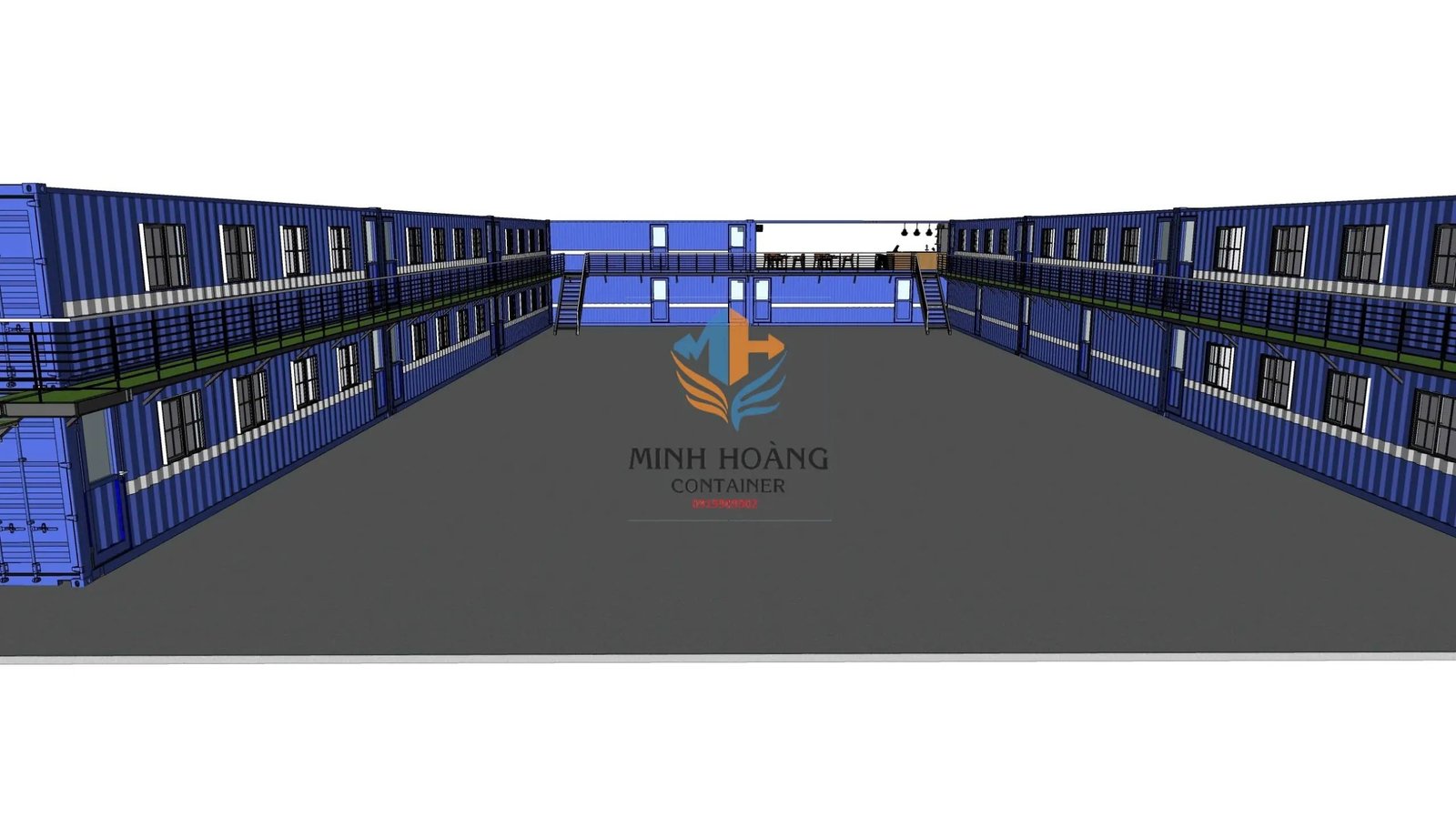 Thiết Kế Tổ Hợp Container Văn Phòng & Nhà Ở Phức Hợp: Hiện Đại – Tối Ưu – Linh Hoạt
